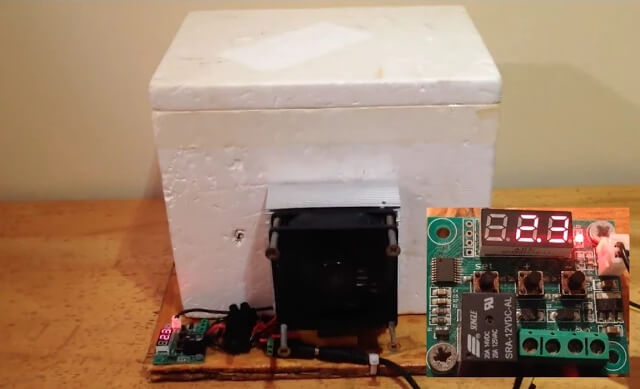 Thermoelectric Mini Fridge with temperature controller
